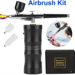 Aerógrafo profesional color negro 