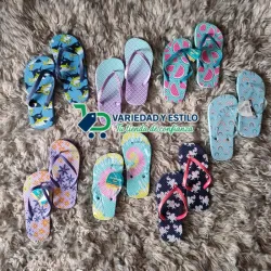 Chancletas de niña