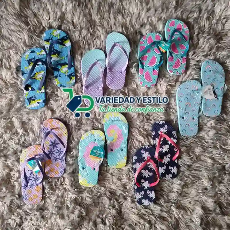 Chancletas de niña