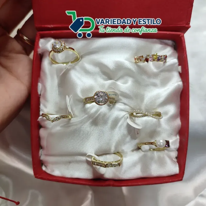 Anillos de oro laminado 14K 