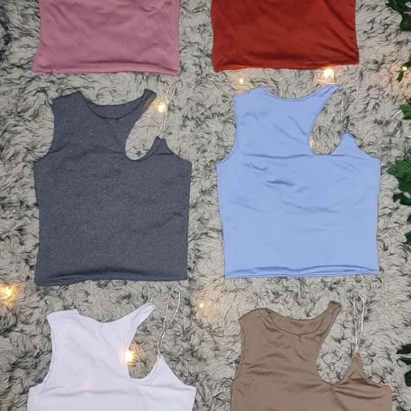 Blusa asimétrica de mujer