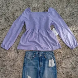 Blusa mangas largas