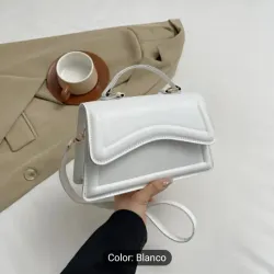 Bolsa bandolera blanca 