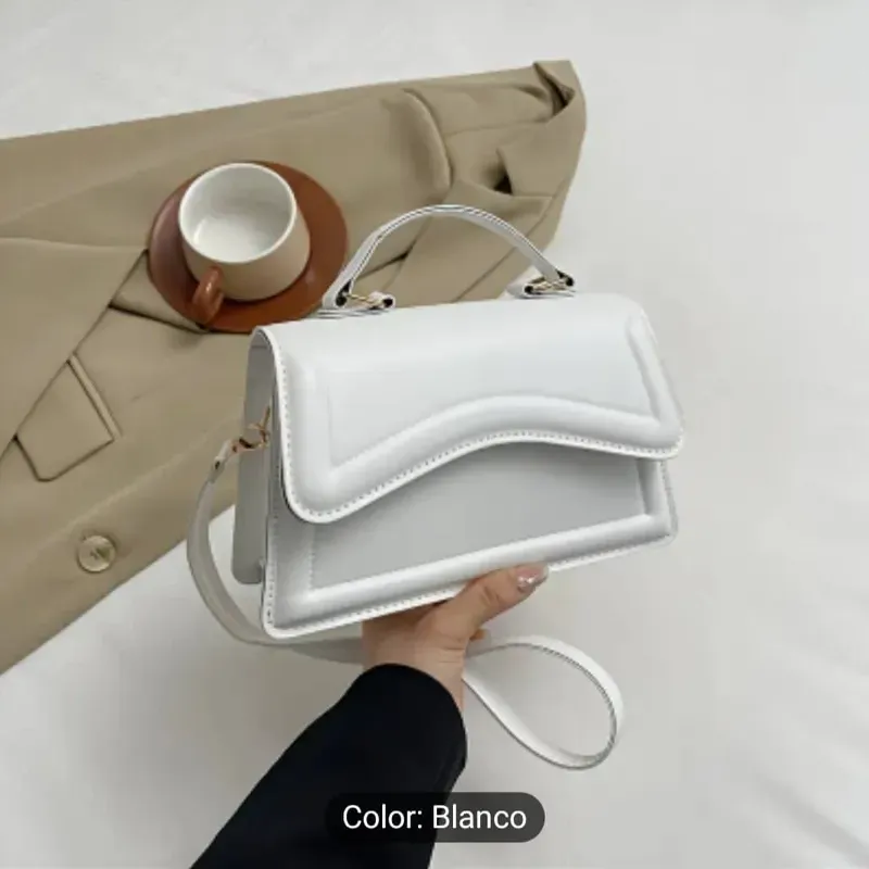 Bolsa bandolera blanca 