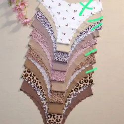 Bragas con estampado 