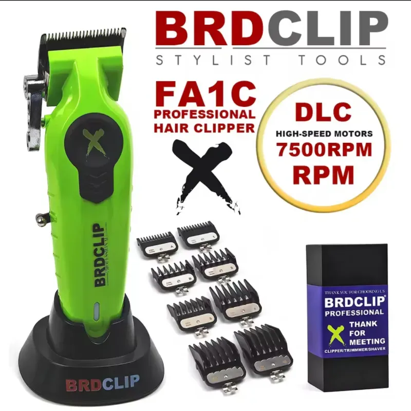 BRDCLIP FA1C – Recortadora Profesional con Base de Carga