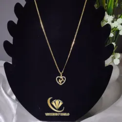 Cadena con dije de madre e hijo