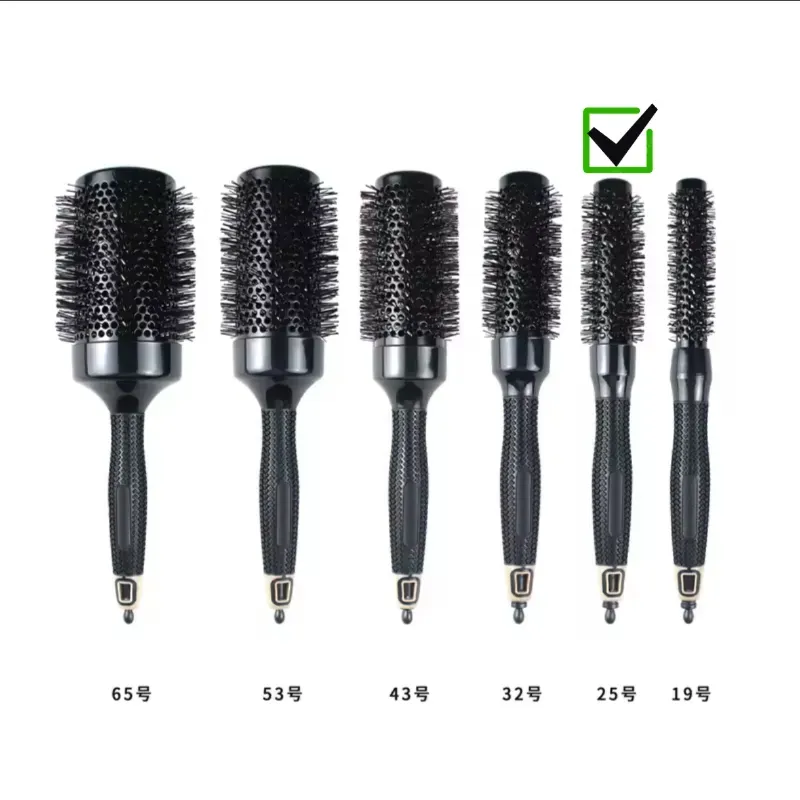 Cepillo Térmico Redondo N°25 – Control y Volumen con Estilo Profesional