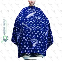 Cobertor o capa de barbería y peluquería 