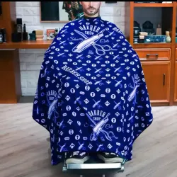 Cobertor o capa de barbería y peluquería 