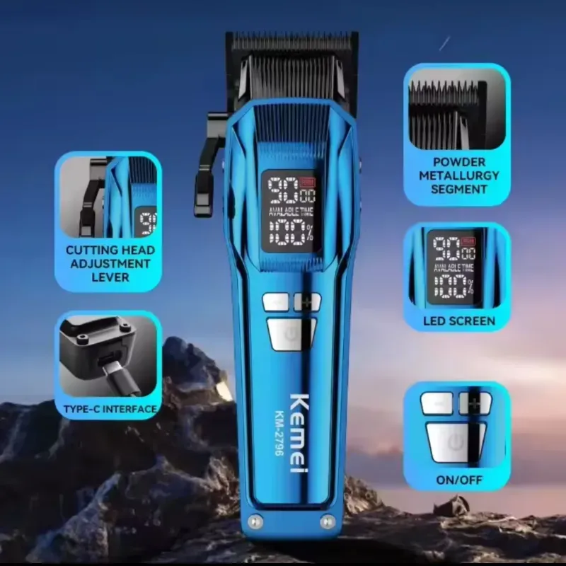 Combo de trimer km-2797 y clipper Kemei km-2796