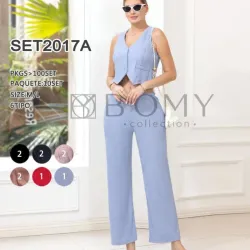 Conjunto de pantaloneta y chaqueta