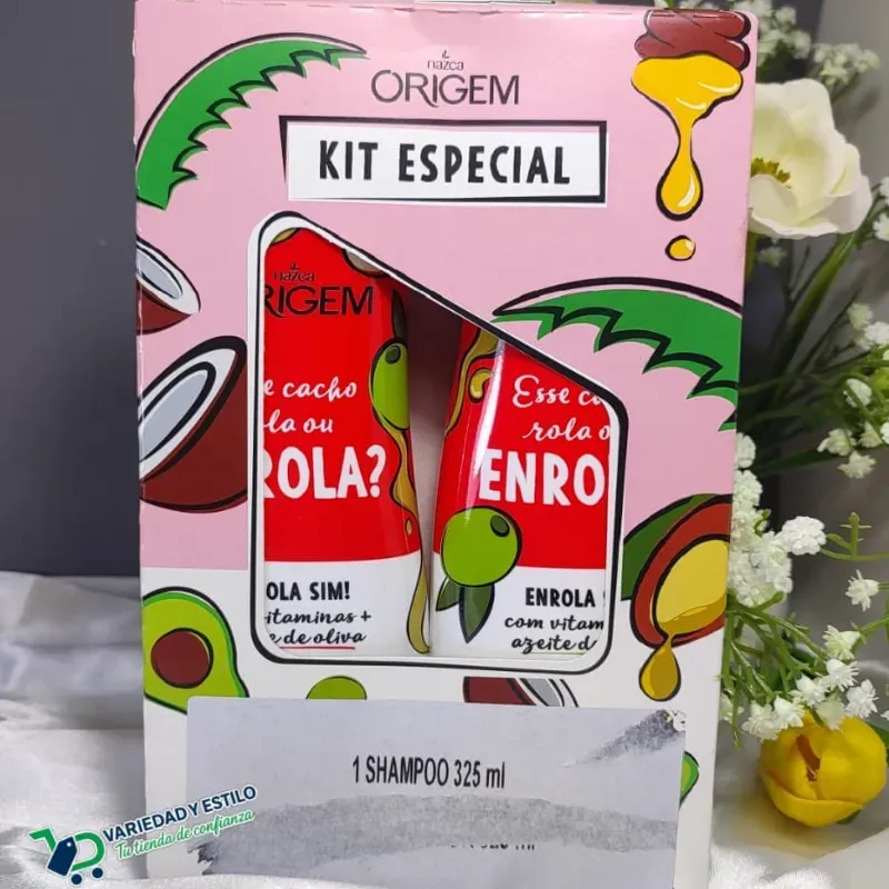 Conjunto de shampoo y acondicionador 