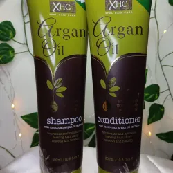 Conjunto de shampoo y acondicionador de Argán