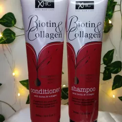 Conjunto de shampoo y acondicionador de Biotina