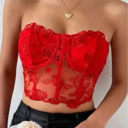 Corsé rojo 