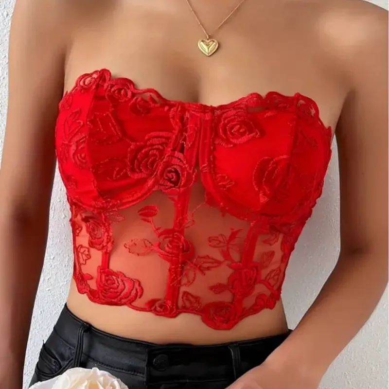 Corsé rojo 