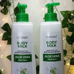 Crema hidratante de aloe vera 