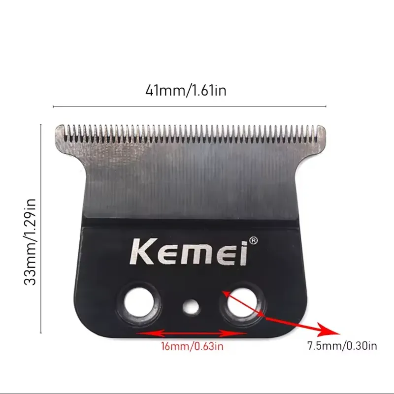 Cuchillas de recambio para kemei 2293
