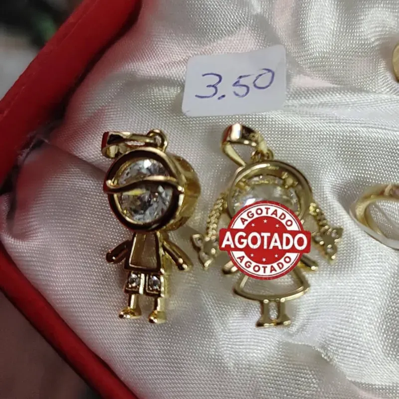 Dije de oro laminado 14K 