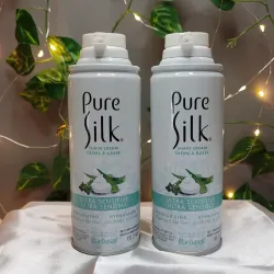 Espuma de afeitar de aloe y menta 