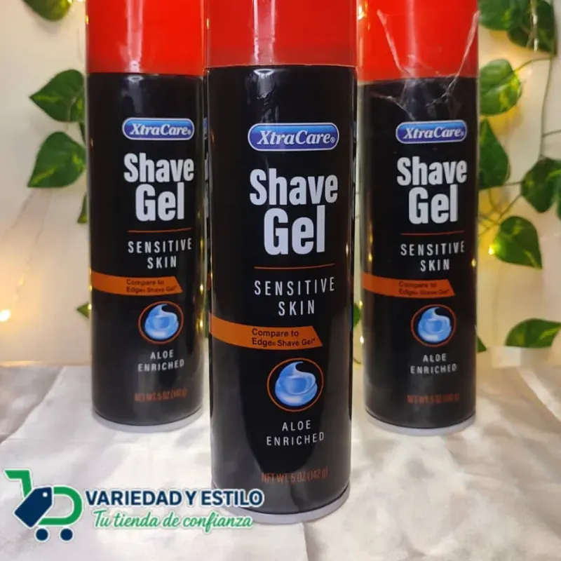 Gel de afeitar para piel sensible