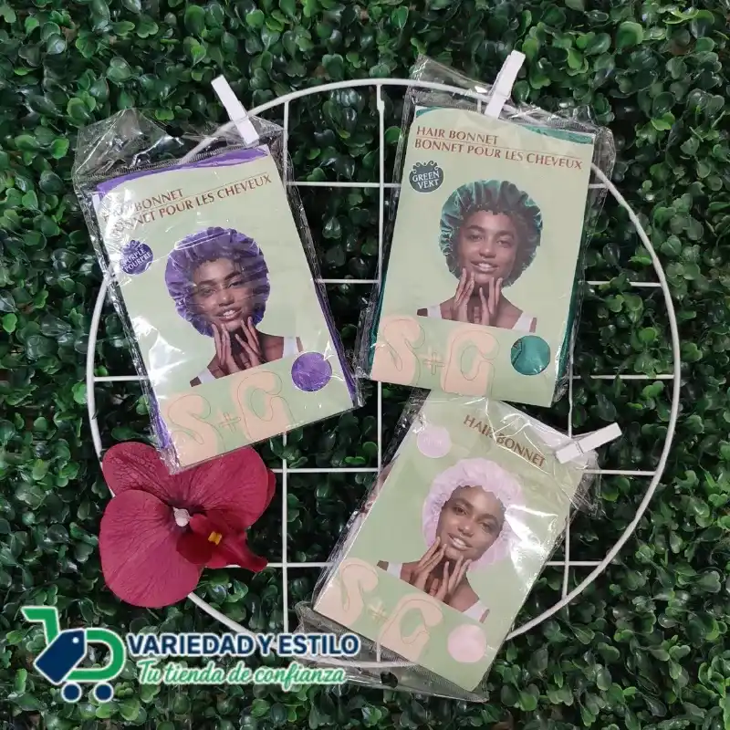 Gorros de satin para dormir 