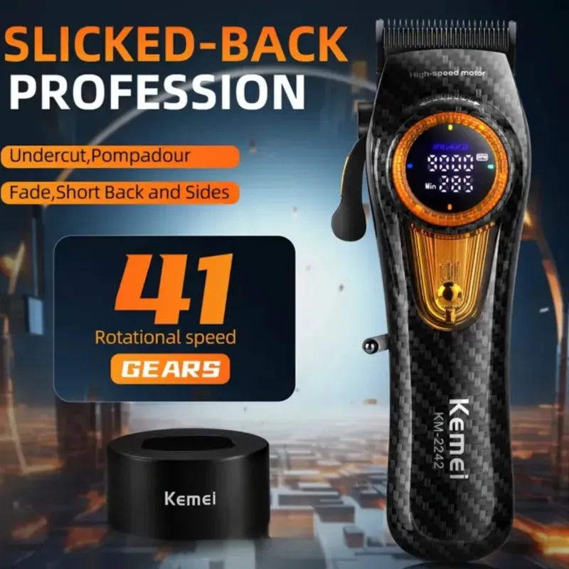 Kemei KM-2242 – 5000 a 9000 rpm (41 niveles)