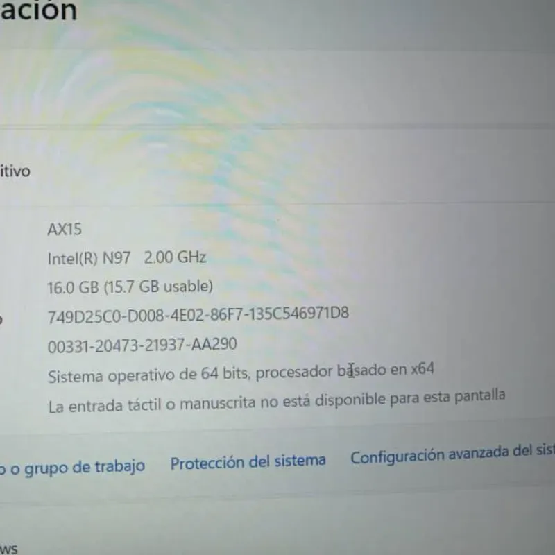  Laptop Jumper AX15 – Edición 2025 ((370 usd o al cambio "SE  ACEPTA TRANSFERENCIA"))