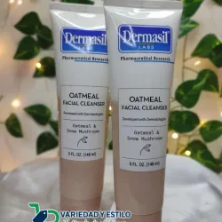 Limpiador facial de avena 