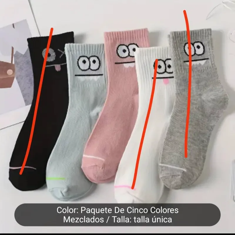 Medias de caritas