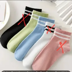 Medias de colores 