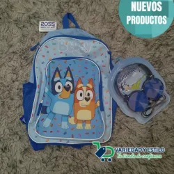 Mochila con audífonos 