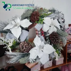 Coronas navideñas grandes 