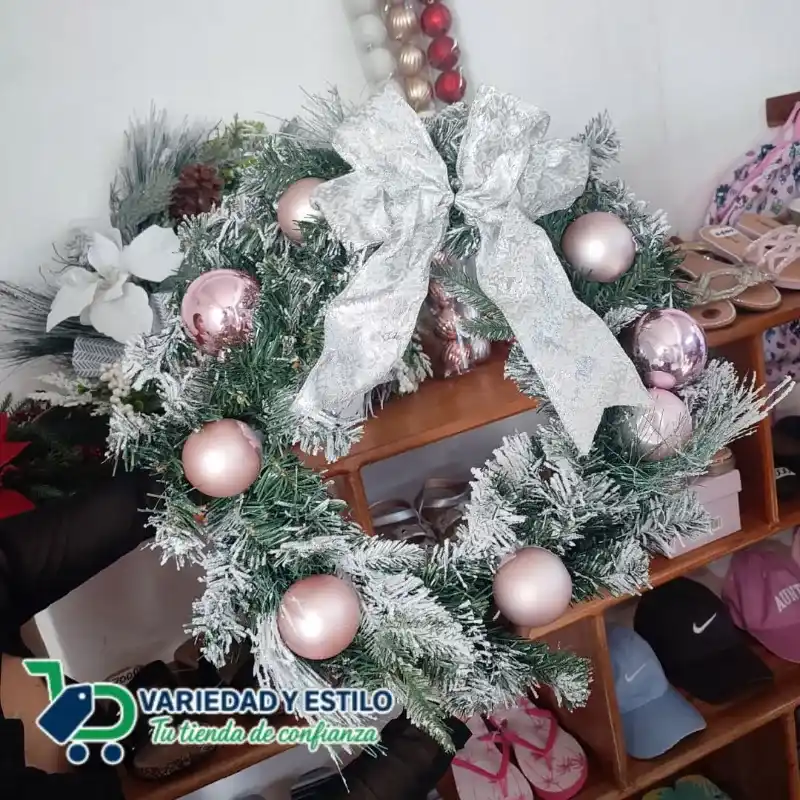 Coronas navideñas grandes 