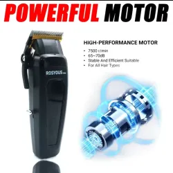 ROSYOUSpro RS‑106 – Cortadora Profesional con Base de Carga