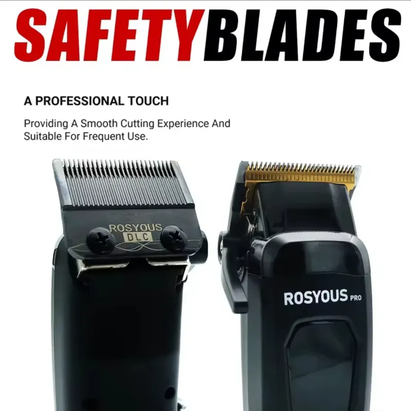 ROSYOUSpro RS‑106 – Cortadora Profesional con Base de Carga