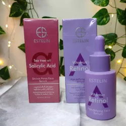 Sérum de retinol y ácido salicílico
