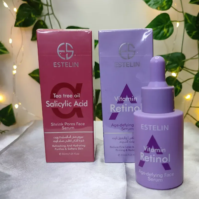 Sérum de retinol y ácido salicílico 