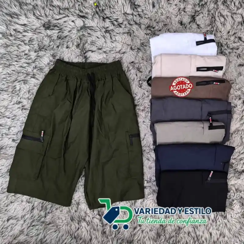 Short cargo para caballero 