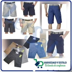 Short con cinturón 