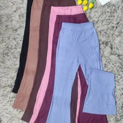 Pantalonetas de tela acanalada