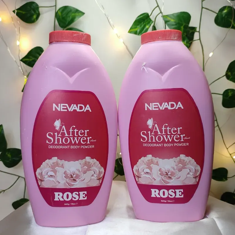 Talco Perfumado de rosas 
