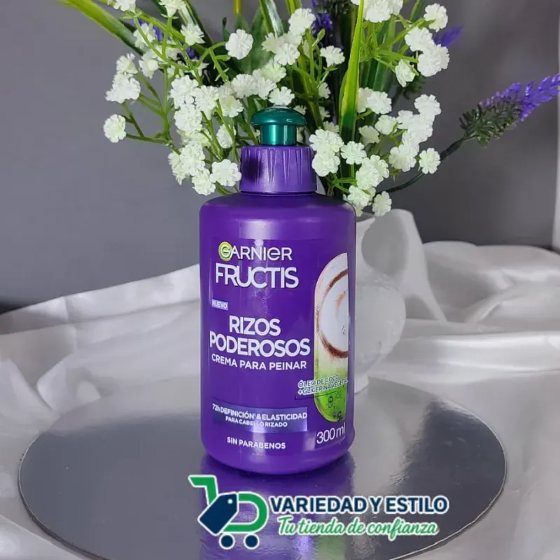 Crema peinadora para definir rizos Garnier 