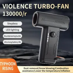 Turbo-Fan Profesional 130000 RPM 