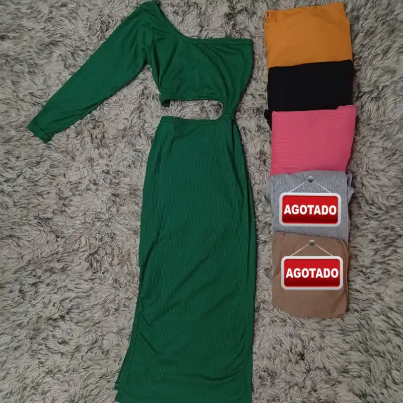 Vestidos Asimétrico 