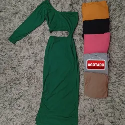 Vestidos Asimétrico 