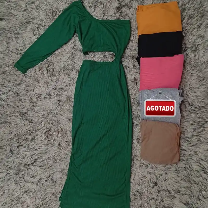 Vestidos Asimétrico 