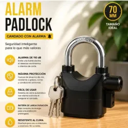 Candado con alarma