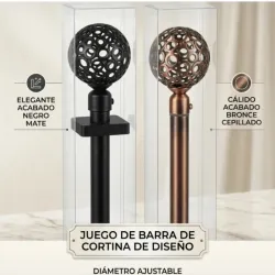 Cortineros ajustables
